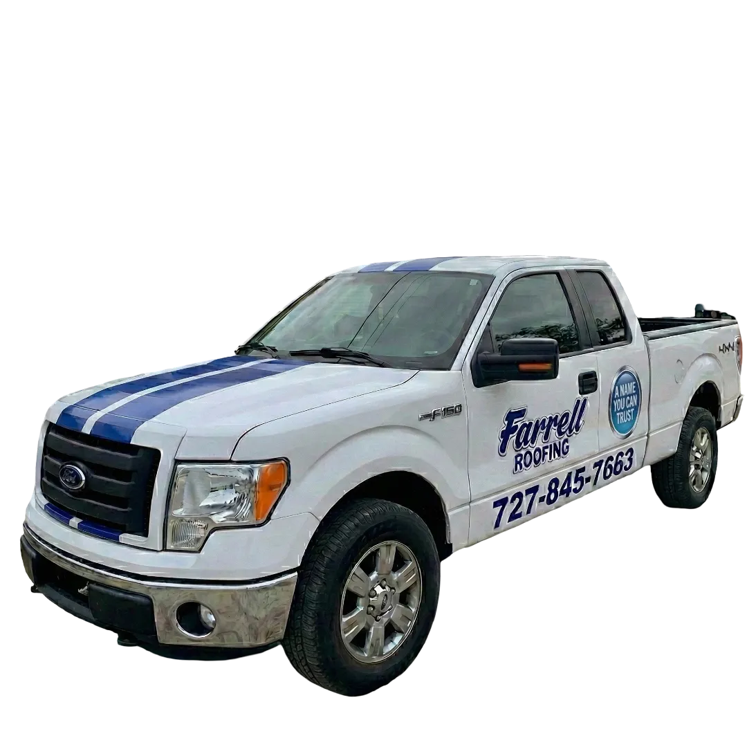 Farrell Roofing Truck